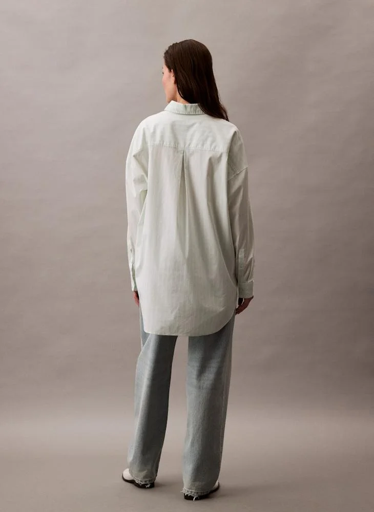 كالفن كلاين جينز Button Down Oversized T-Shirt