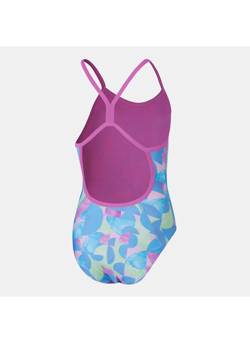speedo Kids' Digital Print One-Piece Swimsuit