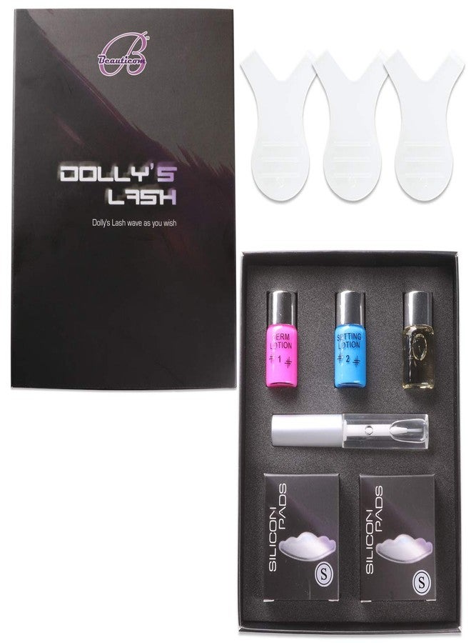 Pana Dolly's Lash Professional Eye Lash Wave Lotion Kit with 2 Boxes of SMALL Pads - Image 1
