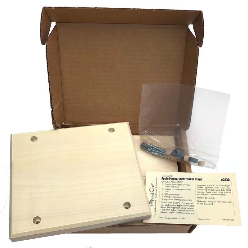 Pampered Chef The Pampered Chef Wood Stand, for use with the Apple Peeler/Corer/Slicer - Image 3