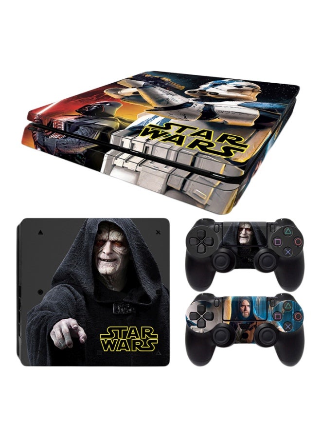 Console And Controller Sticker Set For PlayStation 4