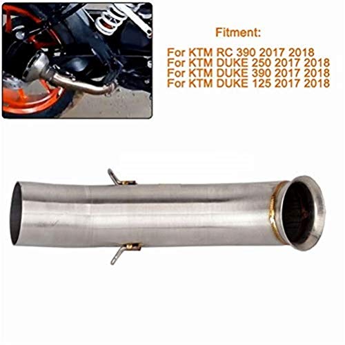 PA Middle Bend Pipe (Stainless Steel) for KTM RC 390/ KTM Duke 125/ KTM Duke 250/ KTM Duke 390 (2017-2018 Models) T-17 - Image 4