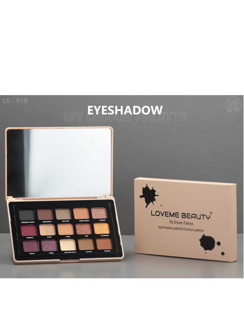 LOVEME BEAUTY My Dream Palette Eyeshadow Palette/Fashion Palette 