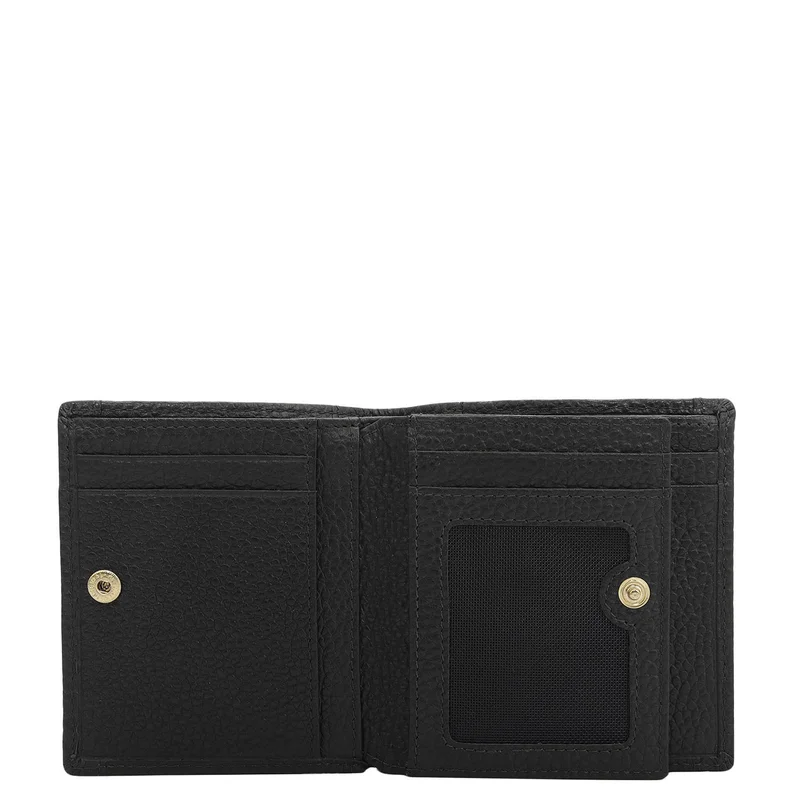 Da Milano  Black Bifold Leather Mens Wallet for Men | Best Price UAE