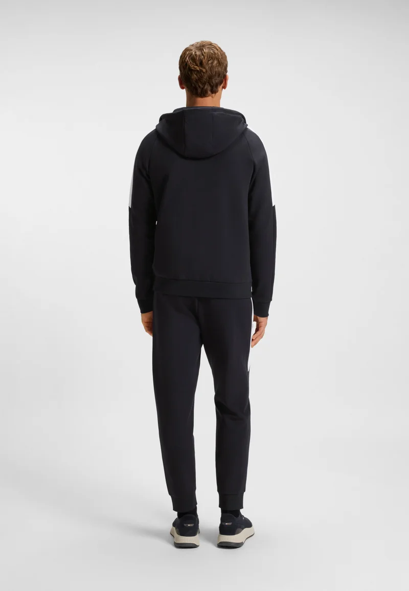 بوس Stretch-cotton tracksuit set with contrast inserts