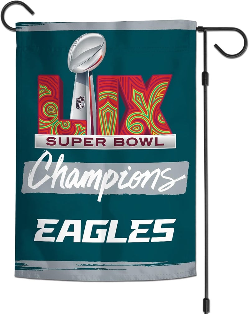 WinCraft NFL TwoTime Super Bowl Champions 12 x 18 DoubleSided Garden Flag - Image 3