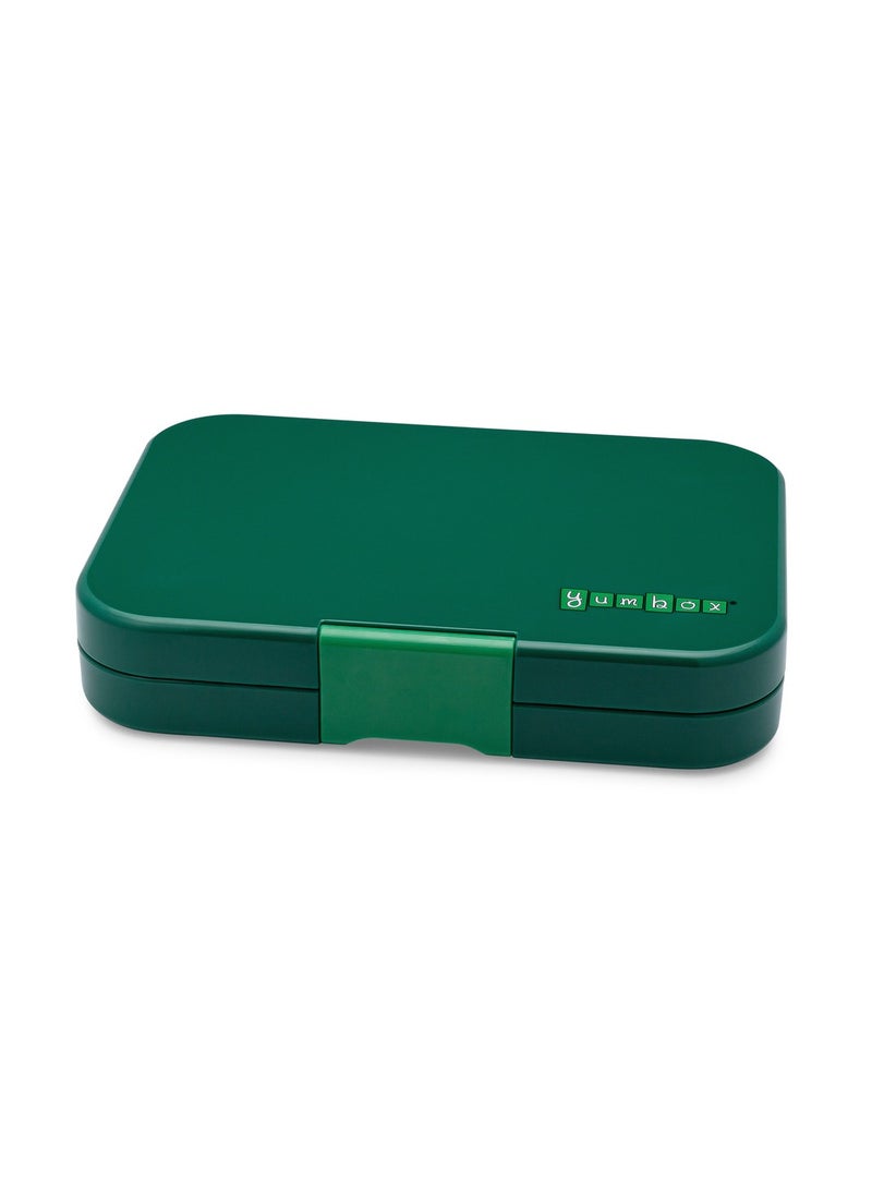Yumbox - Bento Lunch Box Tapas 4 Compartment Leak Proof - BPF Free - NYC Greenwich Green - Image 1