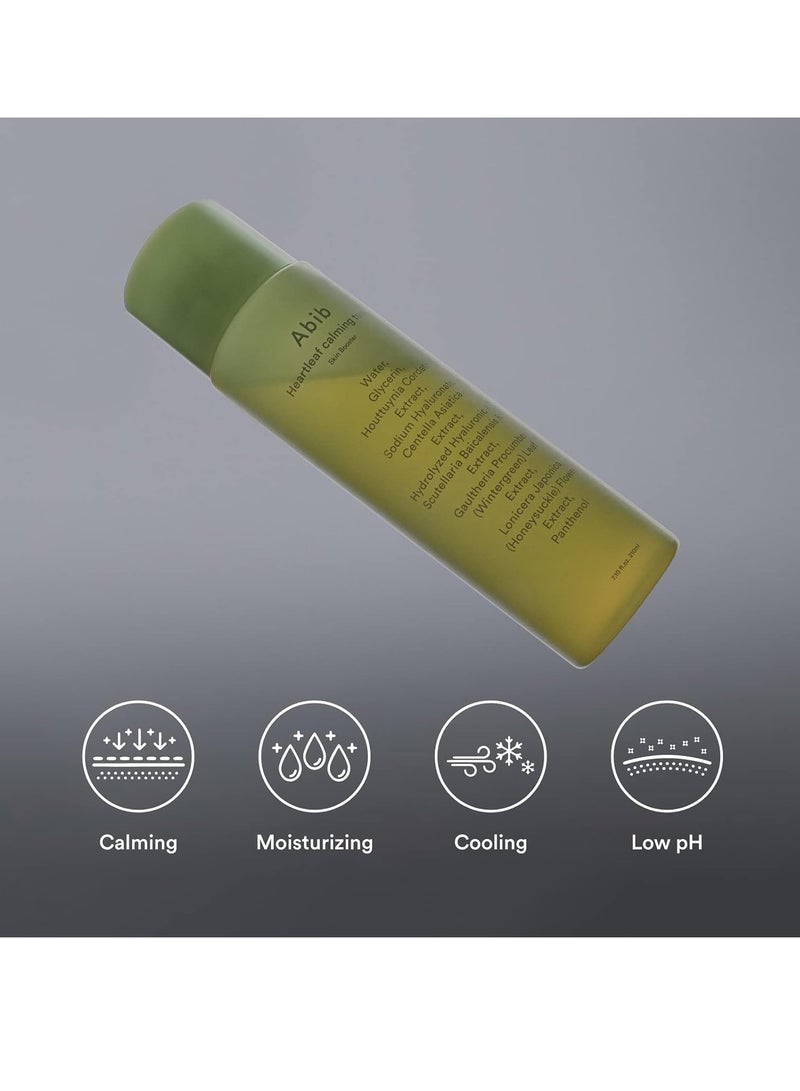 abib Abib Heartleaf Calming Toner Skin Booster facial toner senstive skin irritated hyalurnic soothing acne skin relief instant tired skin 200ml  - Image 3