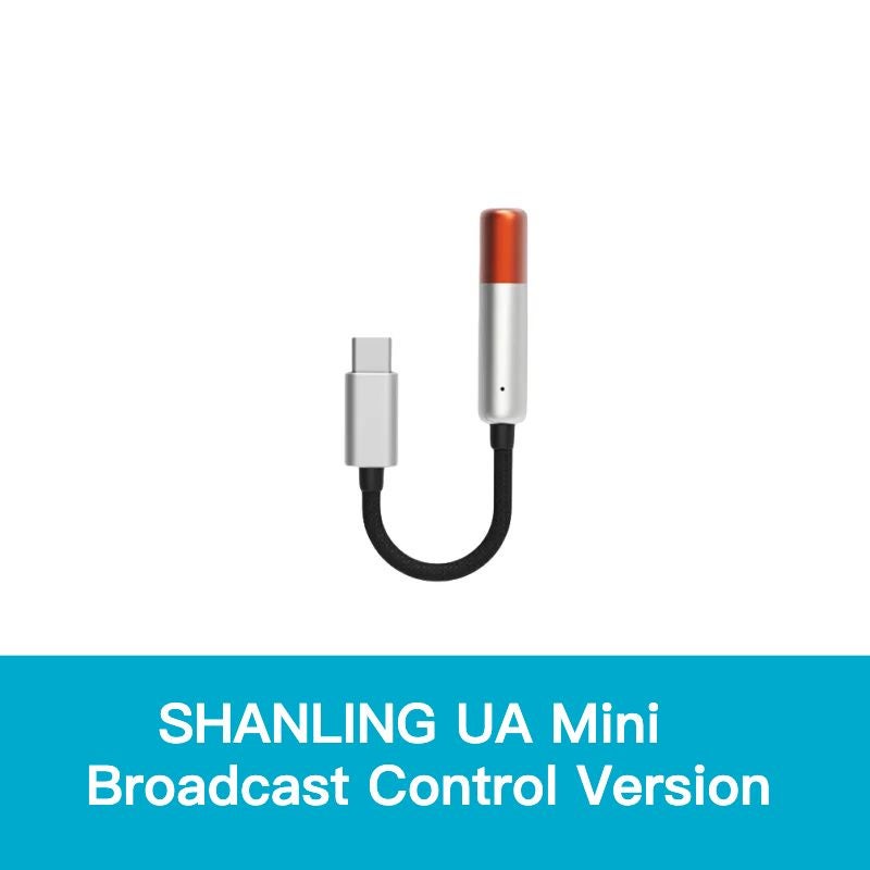 Shanling UA Mini Portable Hi-Res DAC with Cs43131 Amplifier, Red - Image 1