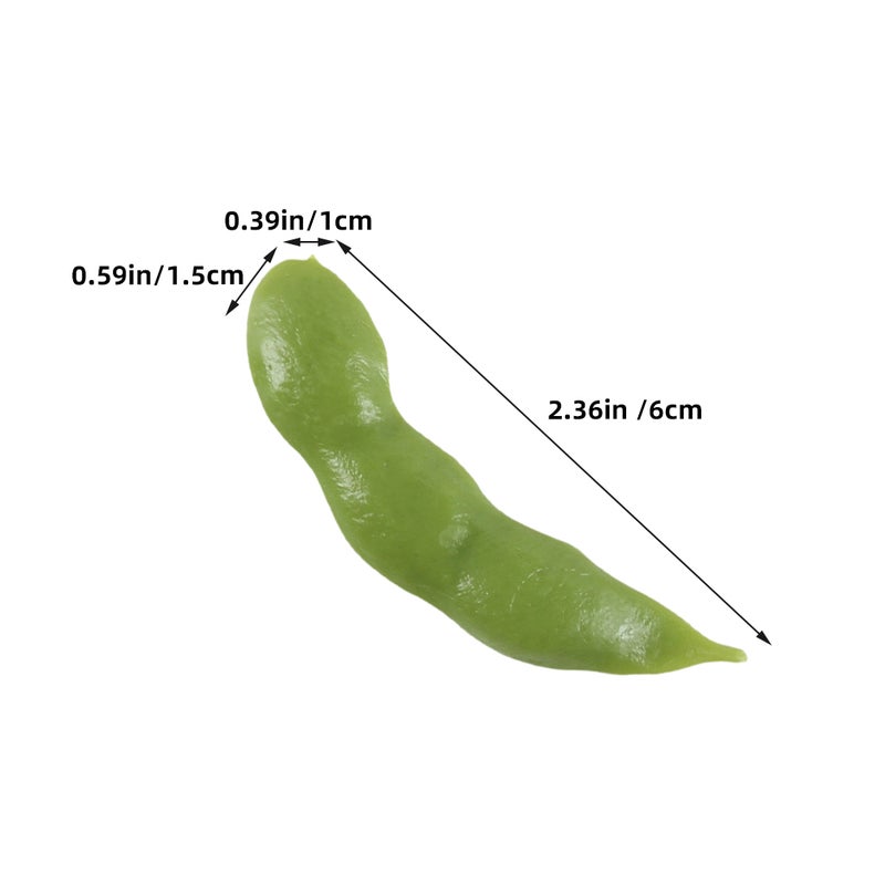 pcs Artificial Soybean Lifelike Faux Soybean Fake Soybean Prop Vegetable Models - Image 2