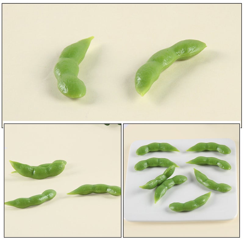 pcs Artificial Soybean Lifelike Faux Soybean Fake Soybean Prop Vegetable Models - Image 5