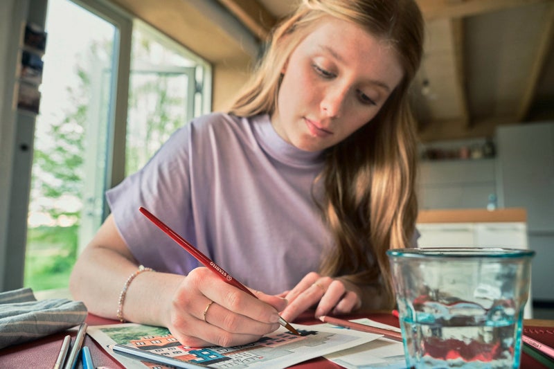 STABILO أقلام تلوين STABILO Aquacolor - ألوان متنوعة، محفظة من 36، 1636-6 - Image 5