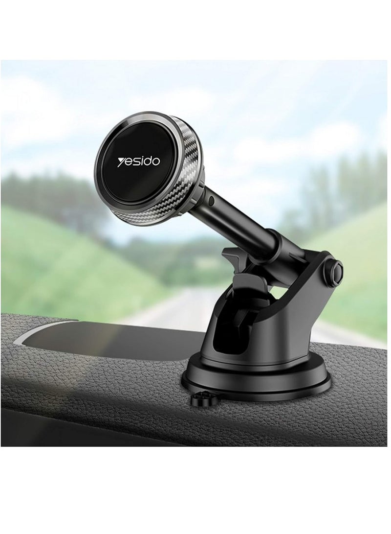 ELTRAZONE C67 ANGLE ADJUSTABLE TELESCOPIC LONG ARM MOBILE PHONE CAR HOLDER UNIVERSAL MAGNETIC. - Image 1