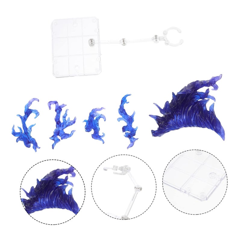 حامل دمية الحركة بتأثير اللهب مع قاعدة مشبك مرنة للعرض - Image 5