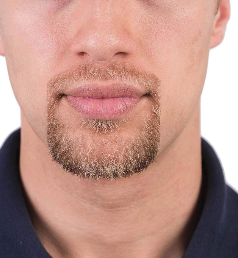 RIMOL Beard Shaper Goatee Mustache Grooming Tool Face Hair Styling Template for Man - Transparent - 5 PCS/Set (Transparent) - Image 3