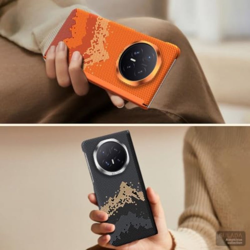Aramid Fiber Case for Honor Magic V6, Black Lightweight, Scratch-Resistant, Premium Texture - Image 5