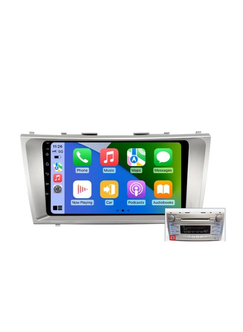 ام ان تي شاشة تويوتا كامري 2006 -2011 هي جزء من نظام المعلومات والترفيه في السيارة يعمل بنظام التشغيل Android ويدعم ميزات مثل Apple CarPlay وAndroid Auto، مما يتيح لك توصيل هاتفك الذكي بسهولة كما أنها توفر دقة عالية تصل إلى 1080 بكسل، مما يجعلها ممتازة لعرض المعلومات والخرائط بوضوح - Image 2