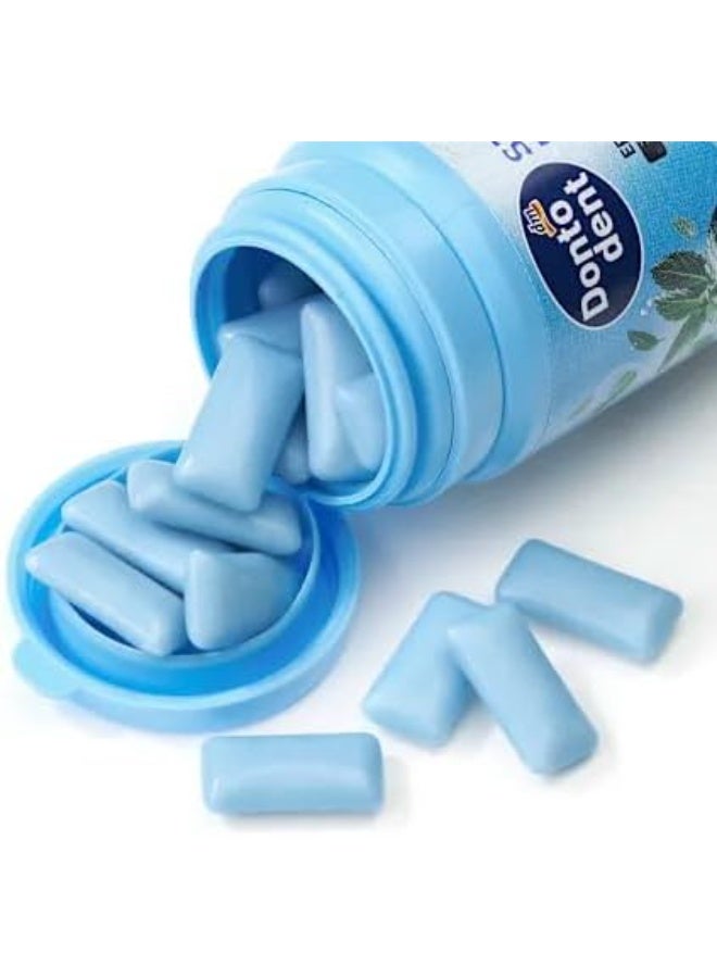 DM Dontodent Strong Mint Gum, Sugar-Free, 50 Pieces - Image 2