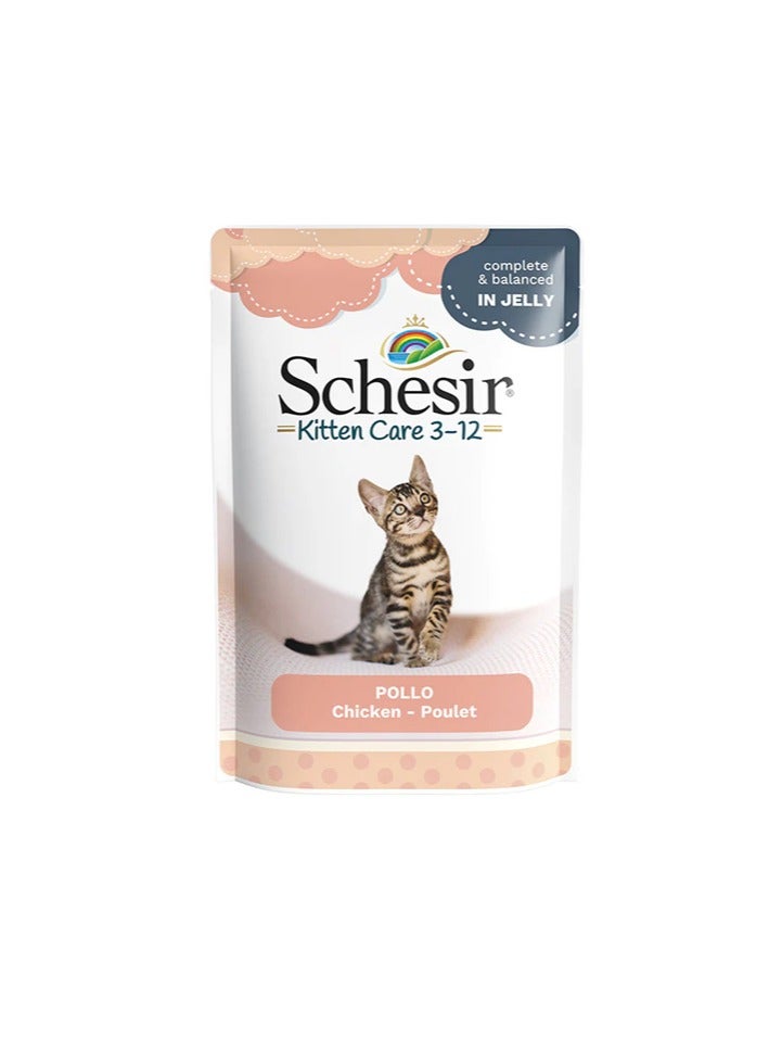 Schesir فيليه دجاج جيلي طعام مبلل للقطط الصغيرة - Image 1