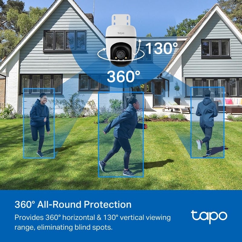 Tapo C500 1080P Pan/Tilt Outdoor Security Camera CCTV Camera 360° View - Image 4