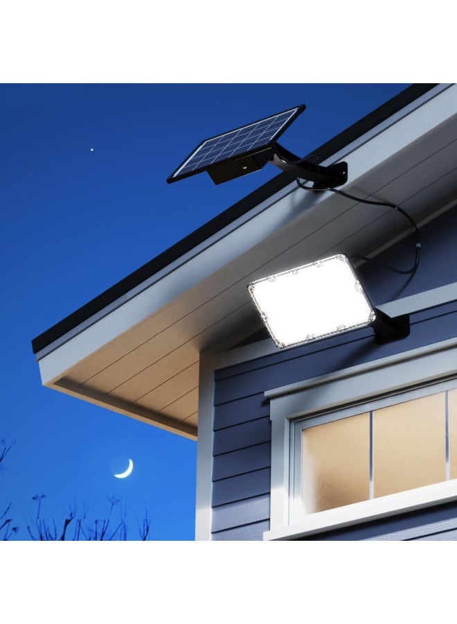 JACKYLED 1000 Lumens 299 Led Solar Lights Outdoor Bright Solar Dusk To Dawn Light With 4000Mah Battery Ip65 Waterproof Outdoor Solar Powered Security Flood Light For Wall Porch Shed Barn - Image 4