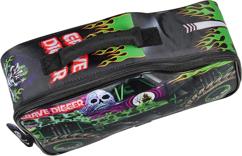 INTIMO Monster Jam Grave Digger Truck Shaped Insulated Big Large Work Lunch Box Bag - Image 5