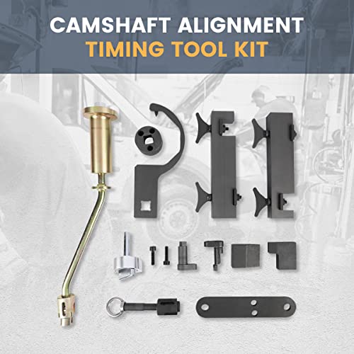 CMTOOL Engine Camshaft Timing Locking Tool Kit Compatible with Jaguar Land Rover Discovery 4 Range Rover Sport V8 5.0L V6 3.0L Engine Camshaft Alignment Tools with Fuel Injector Remover Installer Tool - Image 2
