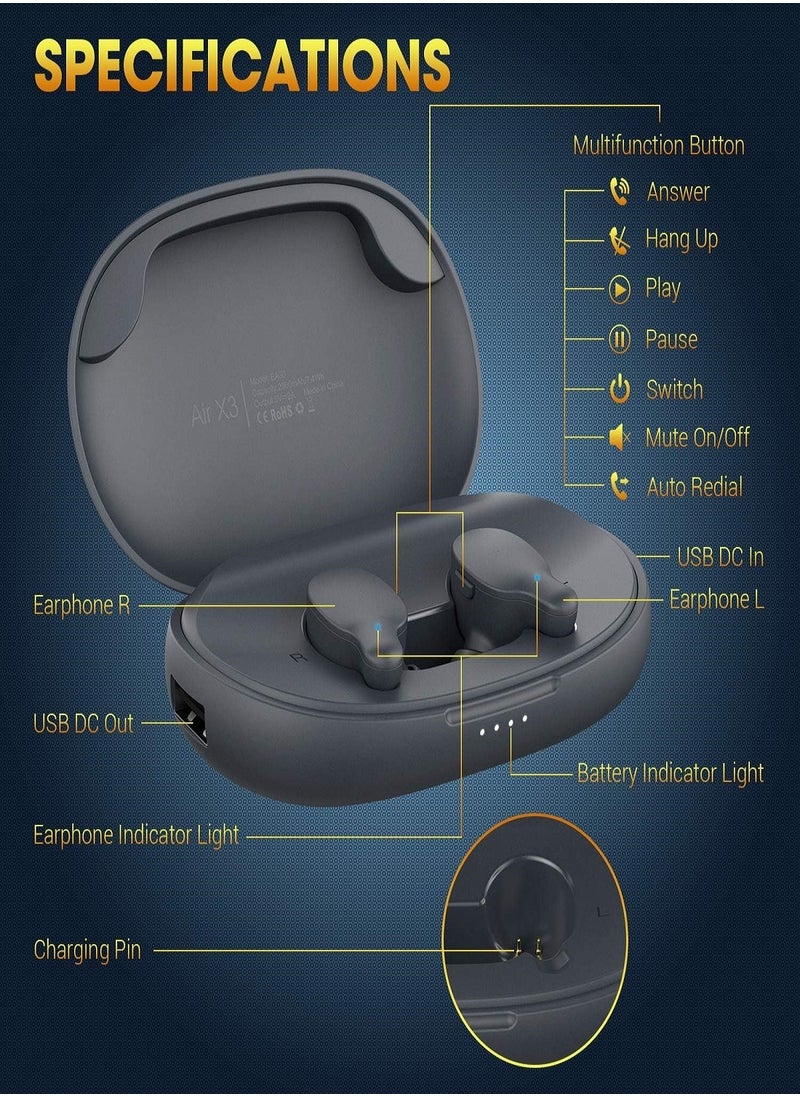 RIVERSONG Riversong EA30 Air X3 Bluetooth Headset - Grey  - Image 3