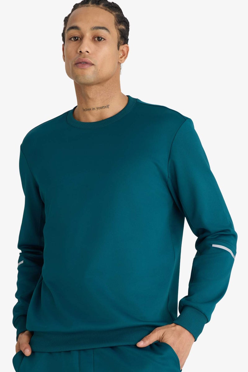 DeFacto Standard Fit Long Sleeve Sweatshirt - Image 1
