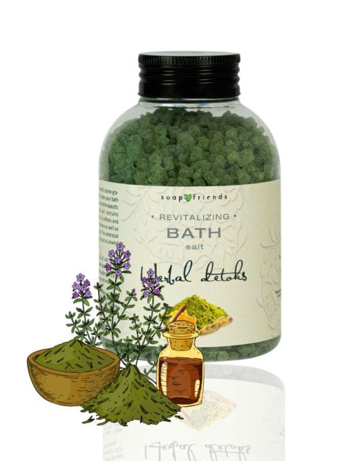 Soap&Friends Soap&Friends Purifying Herbal Detox Bath Salt for Cleansed and Renewed Skin 500g  - Image 1