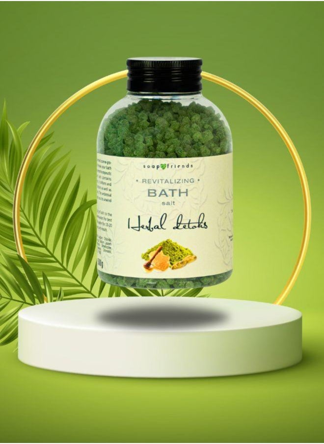 Soap&Friends Soap&Friends Purifying Herbal Detox Bath Salt for Cleansed and Renewed Skin 500g  - Image 3