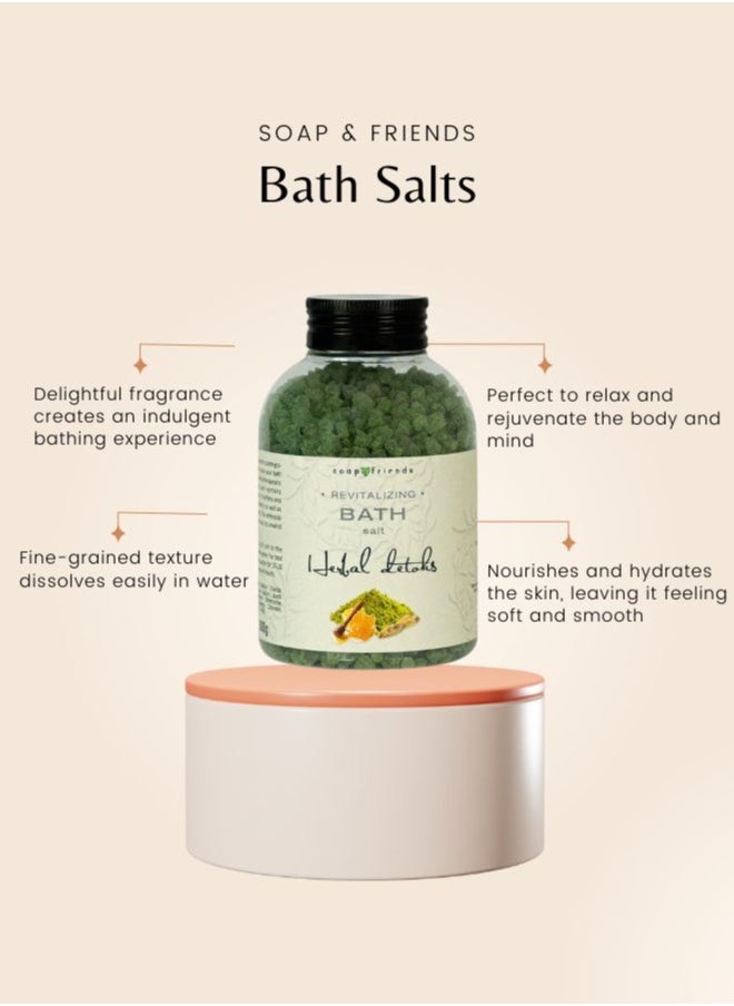 Soap&Friends Soap&Friends Purifying Herbal Detox Bath Salt for Cleansed and Renewed Skin 500g  - Image 5