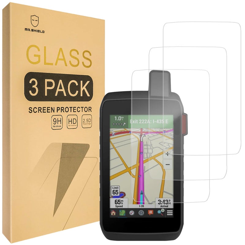 Mr Shield Mr.Shield Screen Protector compatible with Garmin Montana 750 / 750i / 700 / 700i [Tempered Glass] [3-PACK] [Japan Glass with 9H Hardness] - Image 1