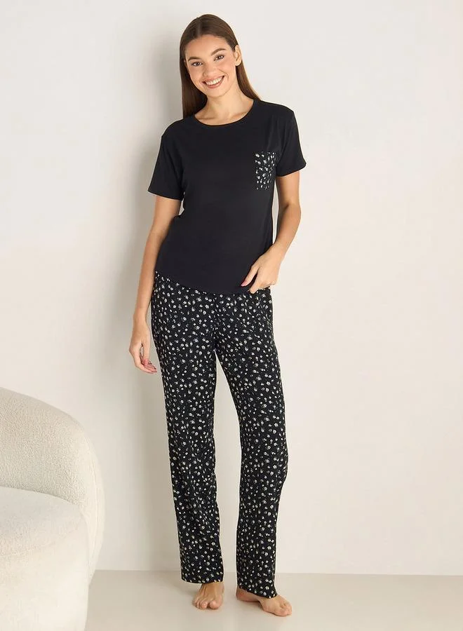 سبلاش فيڤ Pyjama Set T shirt and Pants