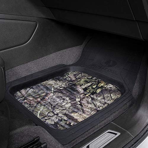 Mossy Oak Heavy Duty Deep Dish Rubber Floor Mats - All Weather Protection - Trim to Fit for Car, SUV, Van, Trucks (4 Pcs) - Official Licensed Product - Image 3