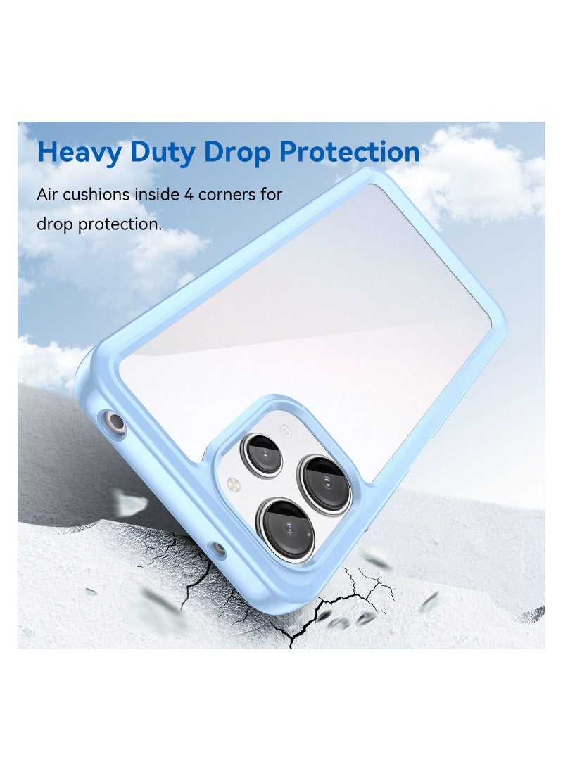 Fankalo Phone case for Xiaomi Redmi 12 4G Clear Back Soft TPU Shockproof Bumper Protection Cover  - Image 3