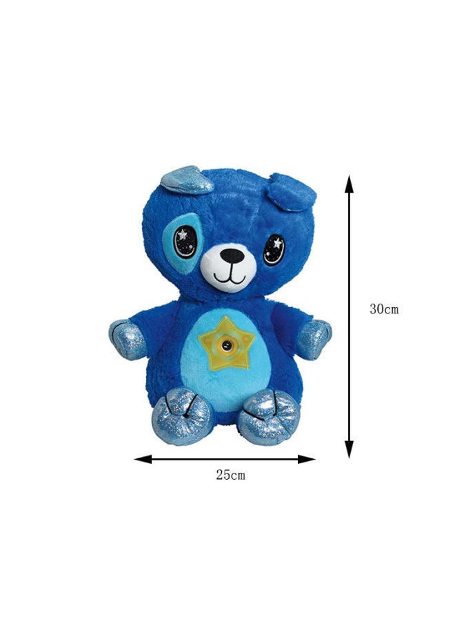 Soothing Projection Lamp Children's Toys Dream Lites Children's Cartoon Plush Starry Sky Doll Without Music-Color:Purple Unicorn-Specifications:OPP Packaging  - Image 3