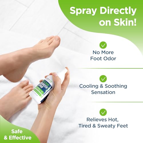 Rocket Pure Natural Foot and Shoe Deodorizer Spray, Deodorant and Odor Eliminator for Smelly Feet, Smell Remover, Formulated with Essential Oils, Made in the USA, Mint, 4 fl oz (Pack of 2) - Image 5