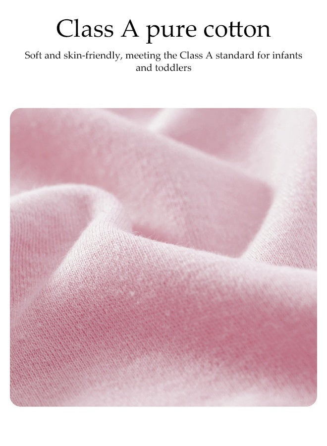 DUNISO مجموعة هدايا للأطفال حديثي الولادة 18 قطعة، مجموعة هدايا ملابس حديثي الولادة، مجموعة ملابس وإكسسوارات للأطفال، مريحة وقابلة للتنفس، متاحة في جميع الفصول، مناسبة للأطفال حتى ارتفاع 59 سم - Image 2