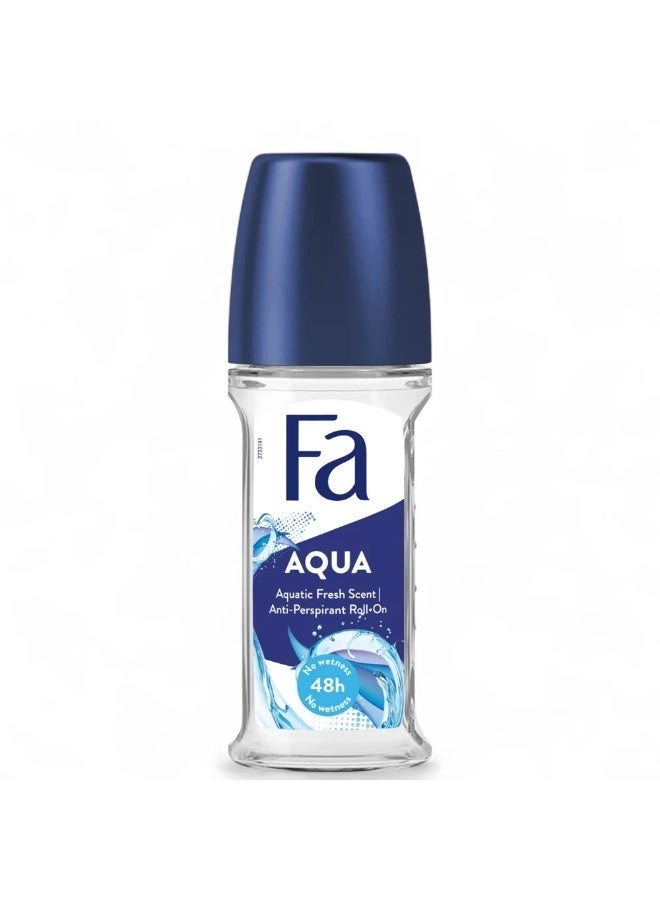 Fa Roll On Aqua 50ml, Pack of 2 - Image 2
