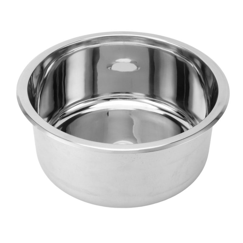 Jauarta 12 Inch Single Bowl Bar Sink Polished Stainless Steel Round Kitchen Sink with 40mm Drain Hole for Boat Caravan RV - Image 2