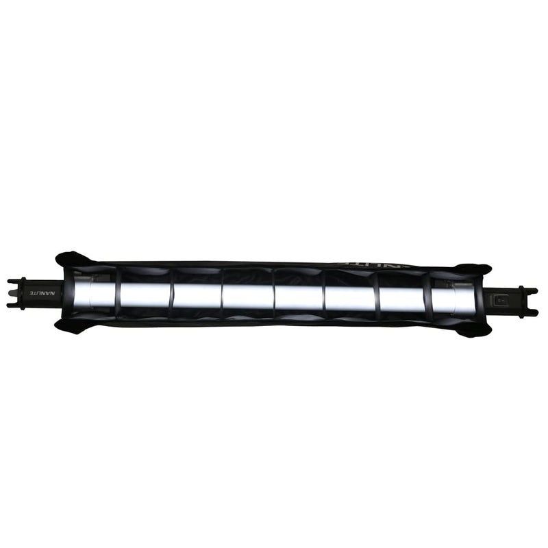 Nanlite Barndoor and Fabric Grid for PavoTube II 15C - Image 2