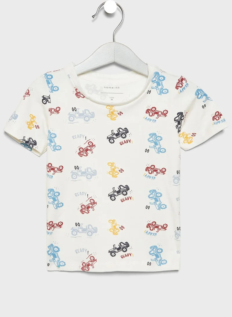NAME IT Infant Jeep Print T-Shirt