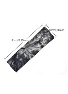 eBoot Tie Dye Headbands Stretch Headbands Elastic Yoga Hairband for Teens Girls Women Adults, Assorted Colors, 10 Pieces (Classic Colors)  - Image 2