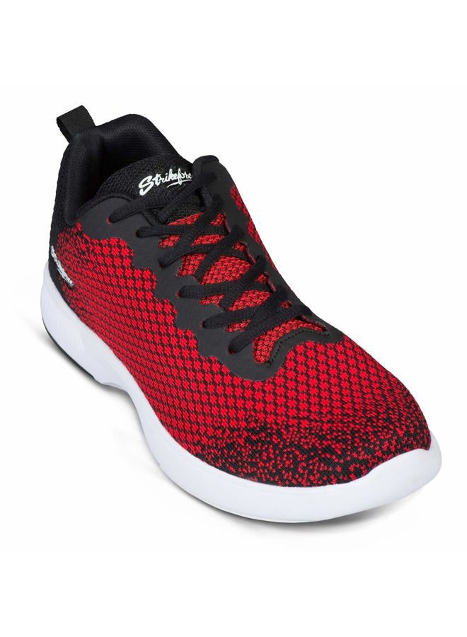 KR Strikeforce Admiral Men's Mid-Performance Bowling Shoe Red Black - Image 3
