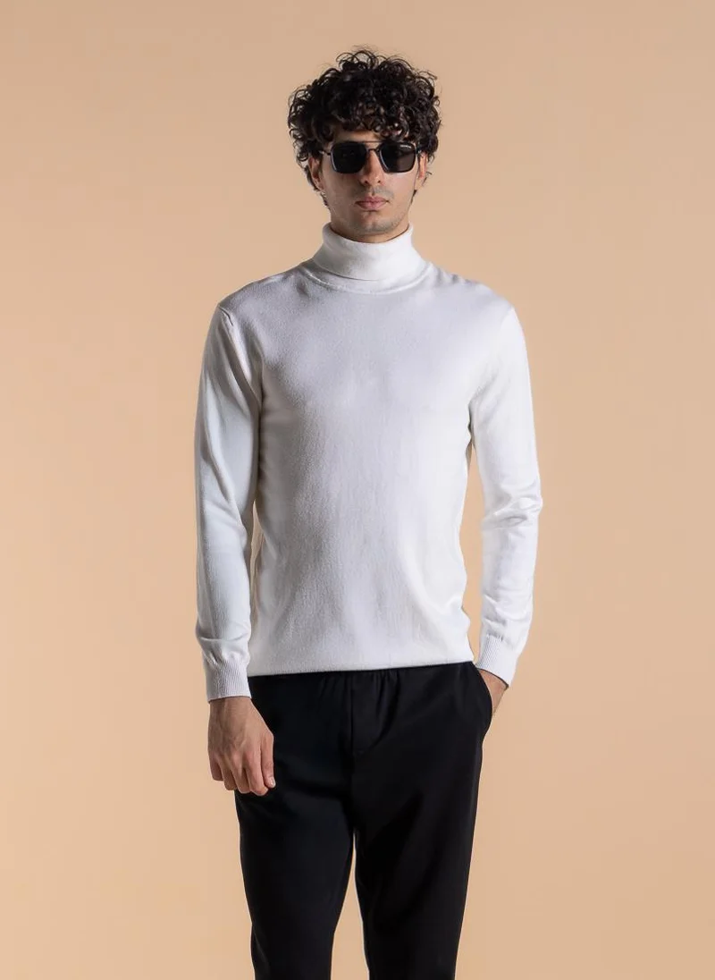 شايبس FINE KNIT TURTLE NECK SWEATER