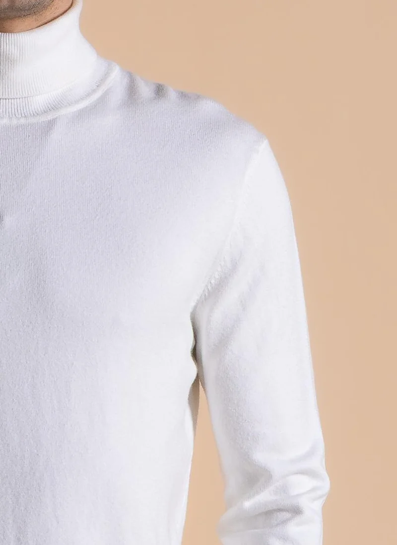 SHAPES FINE KNIT TURTLE NECK SWEATER