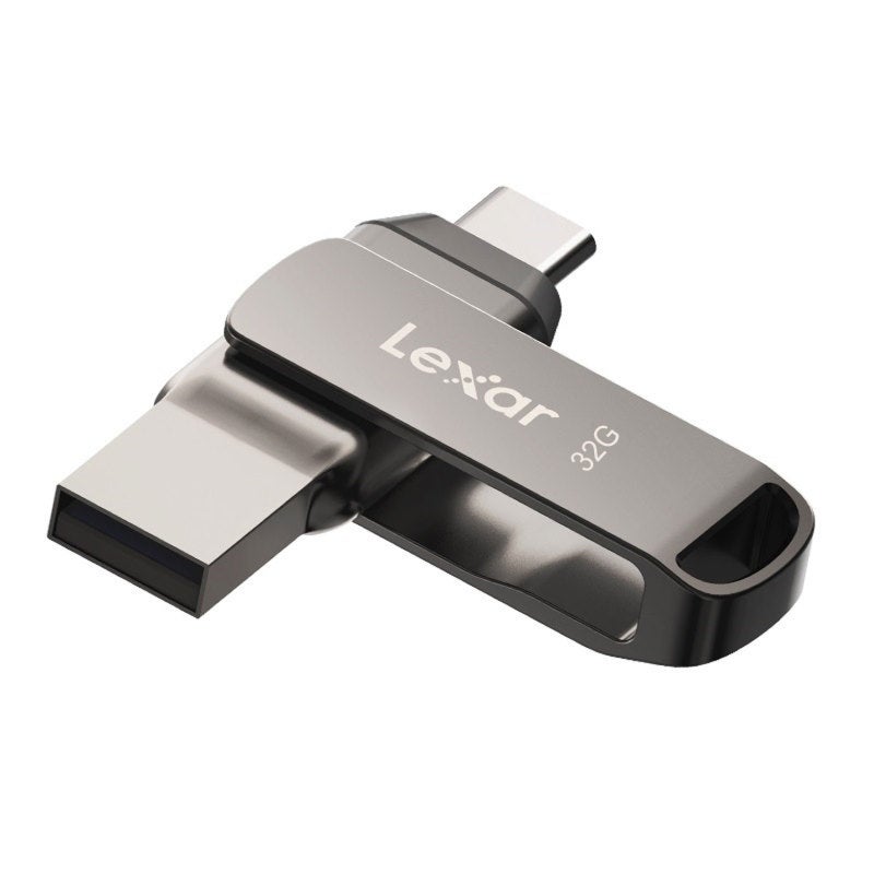 ليكسار عصا تخزين فلاش ليكسار جامب درايف ديوال درايف D30c USB 3.1 Type-C سعة 256GB 128GB 64GB 32GB بسرعة 130MB/s عصا ذاكرة Type A + Type C للتخزين والنسخ الاحتياطي للهاتف/الكمبيوتر - Image 1