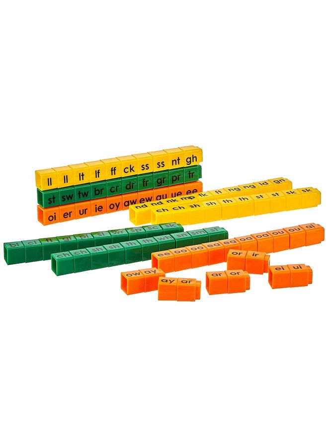 Didax Educational Resources Unifix Letter Blends Cubes Set Medium - Image 3