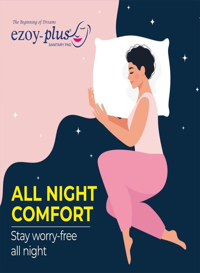 Ezoyplus Ultrathin Drynet Gel XXL Sanitary Pads, Superior Comfort & Protection (XXL, 30 Pcs) - Image 3